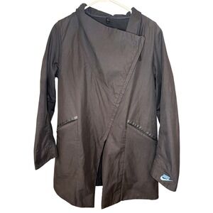 Nike Sportswear Tech Pack Asymmetrical Jacket Black 854744-010 Womens Small